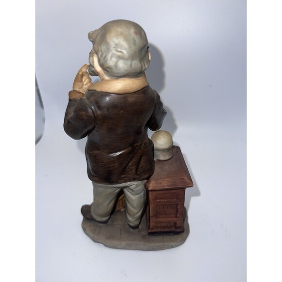 RARE The Tycoon by Pucci - Stock Broker Porcelain Figurine 8.6" tall - Picture 5 of 8